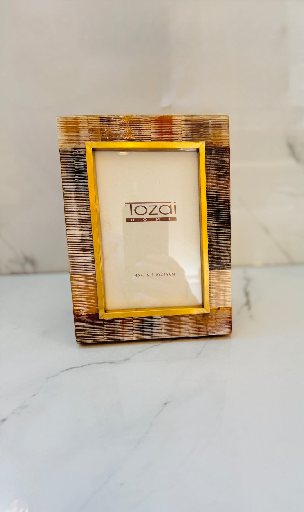 5x7 Chiseled Horn Photo Frame