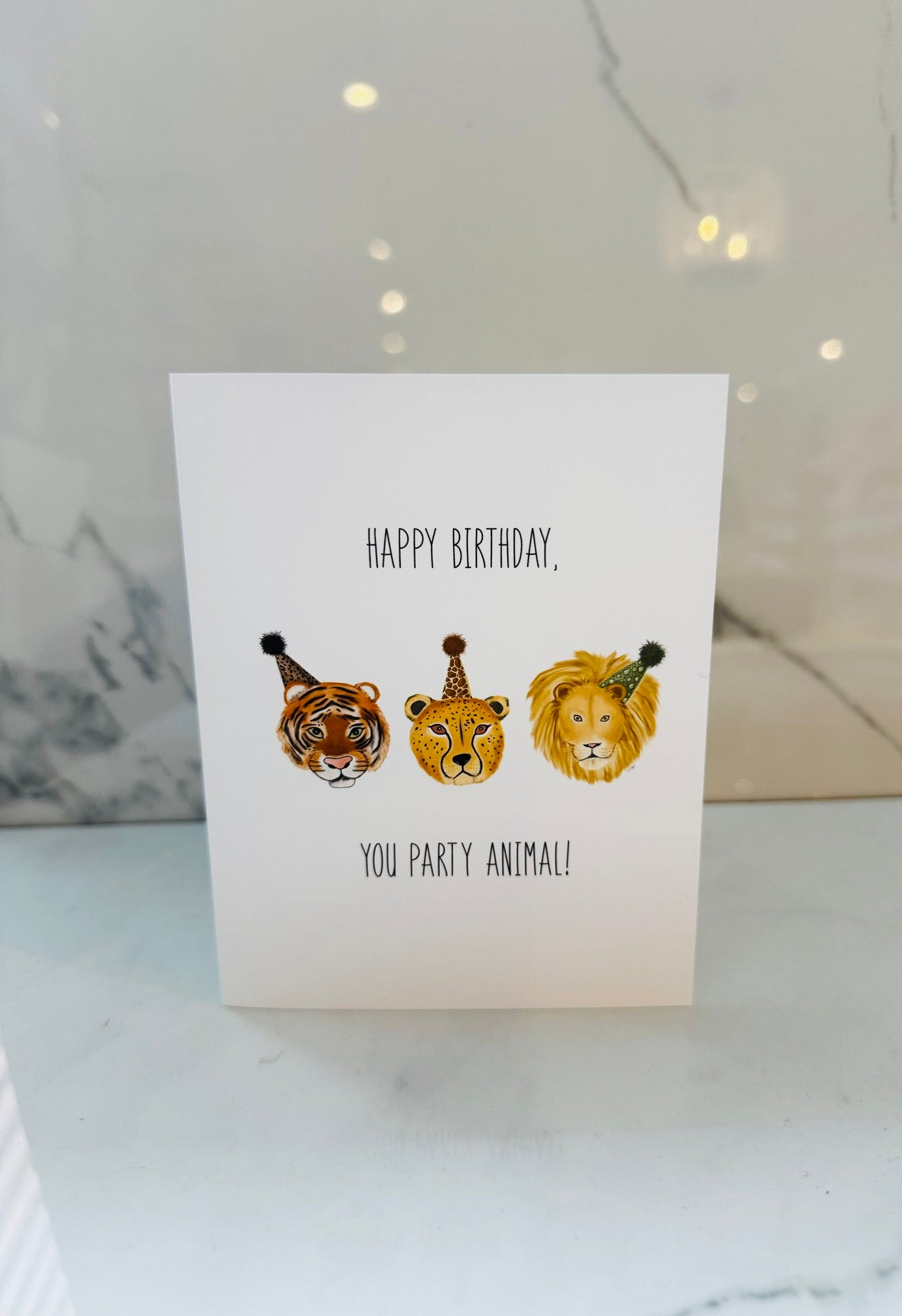 Happy Birthday, You Party Animal Card