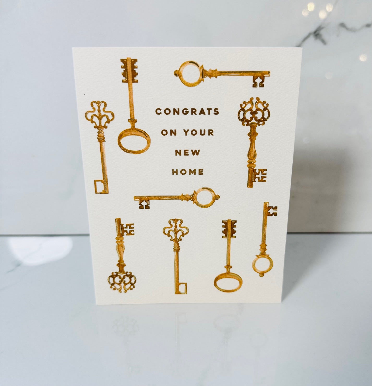 Keys New Home Card