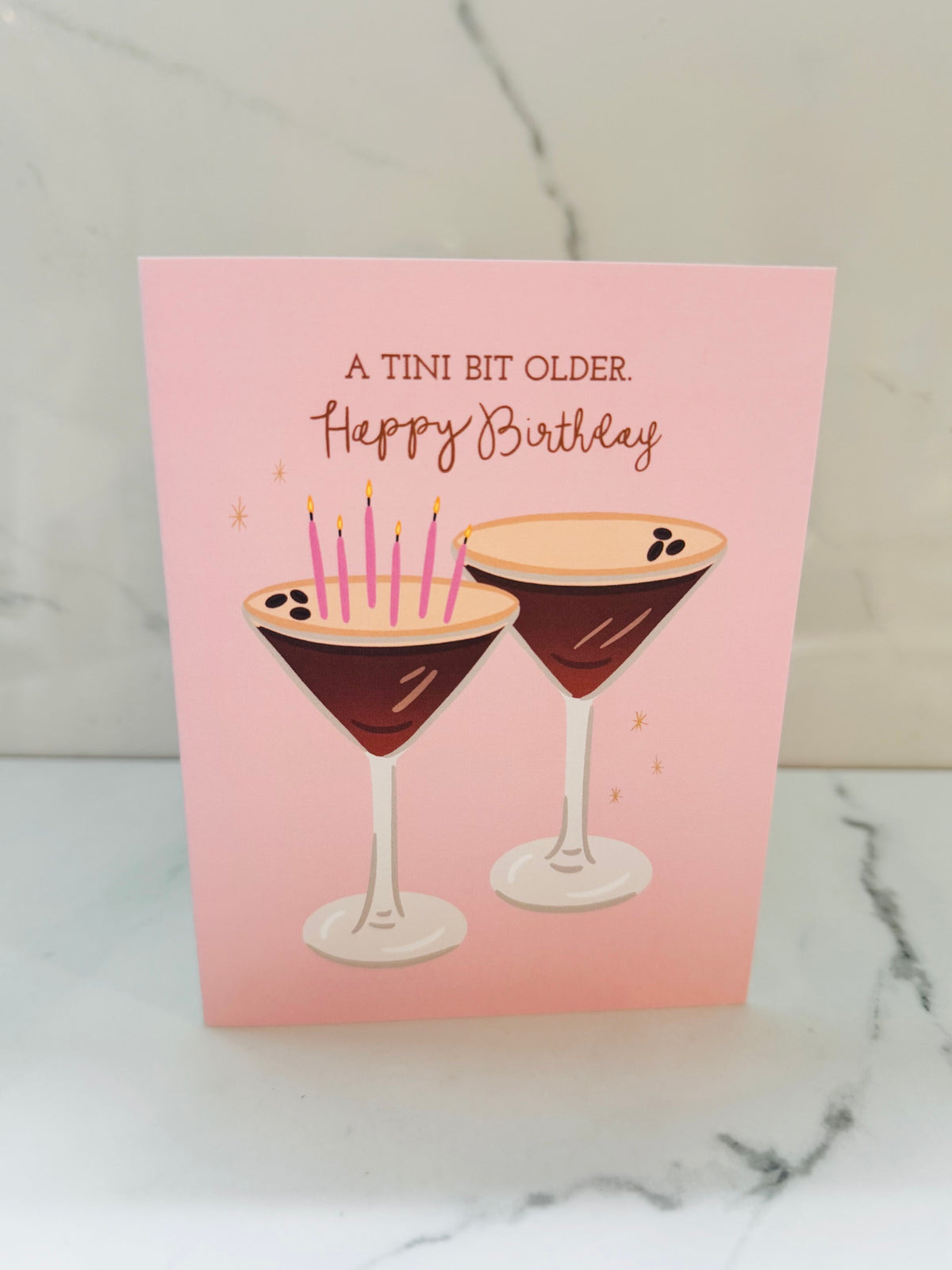 Tini Bit Older Birthday Card