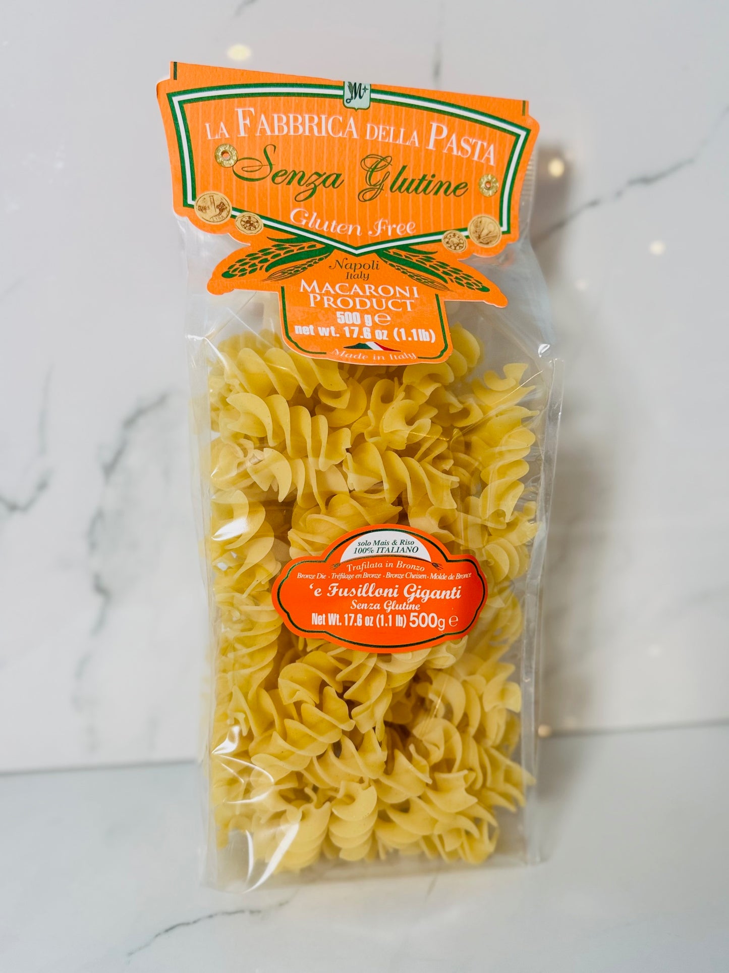 Gluten Free Fusilloni Giganti