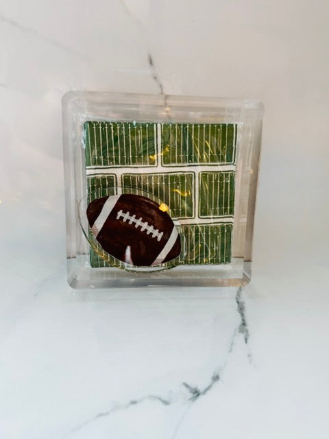 Football Napkin Caddy Set