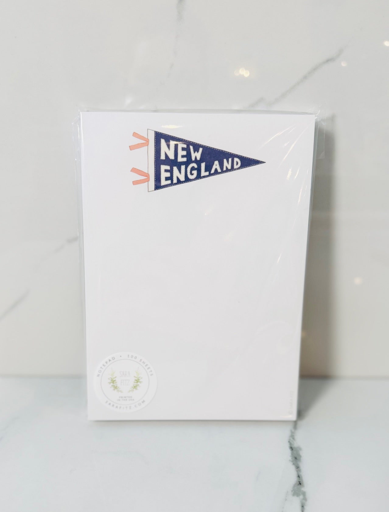 New England Pennant Notepad