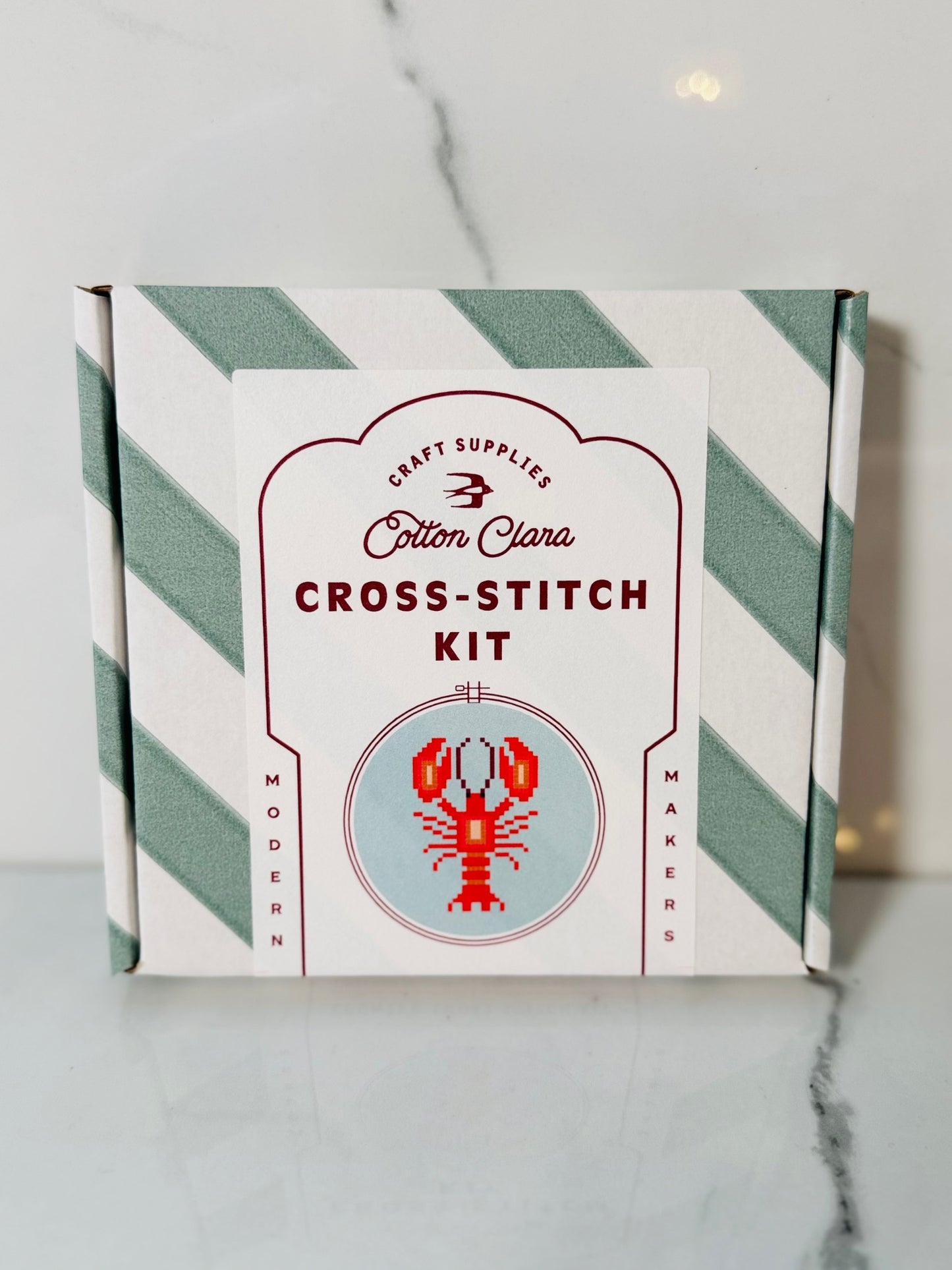 Lobster Cross Stitch Kit