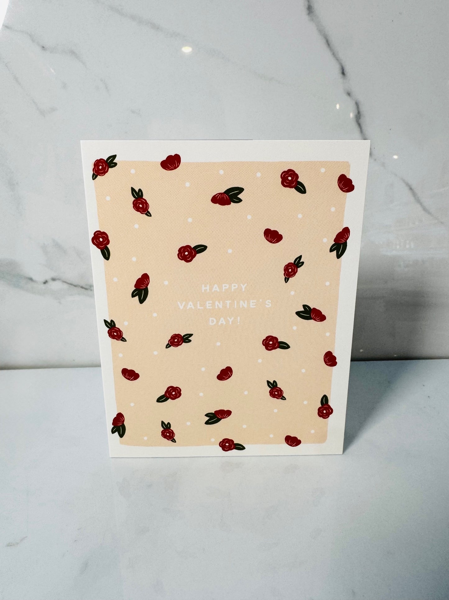 Valentine's Roses Card