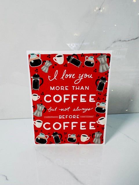 More than Coffee Card