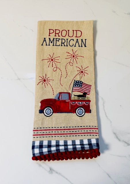 American Truck Dishtowel