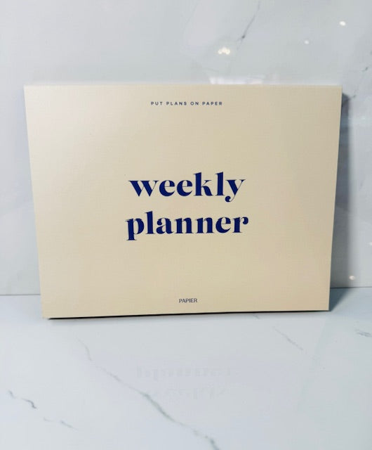 Weekly Desk Planner