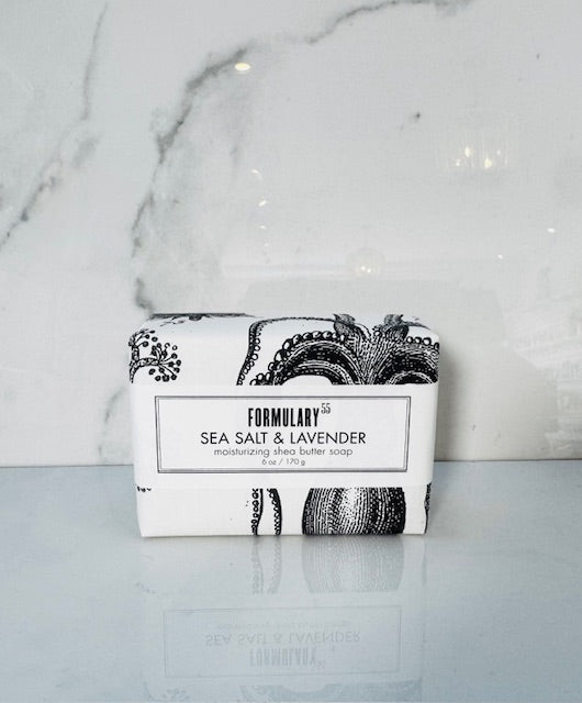 Sea Salt & Lavender Shea Butter Soap Bar