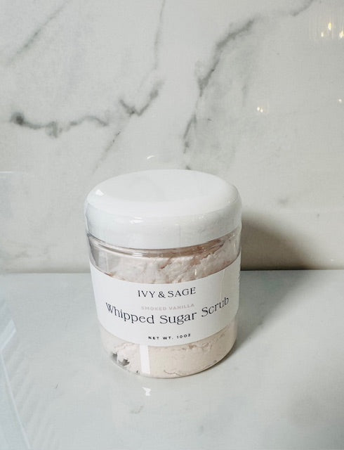 Smoked Vanilla Sugar Scrub