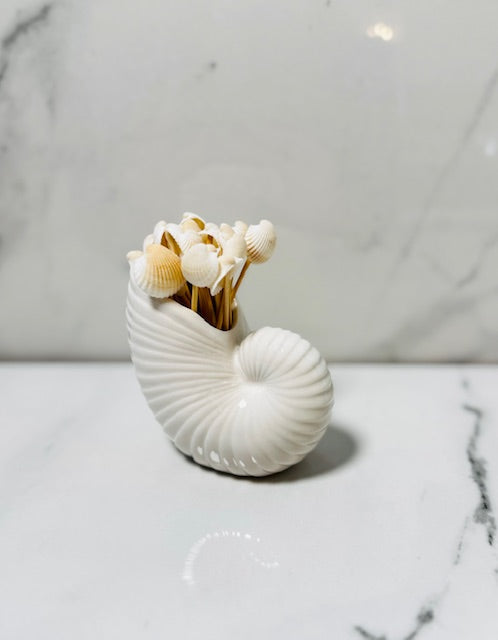 Nautilus Shell and Seashell Picks