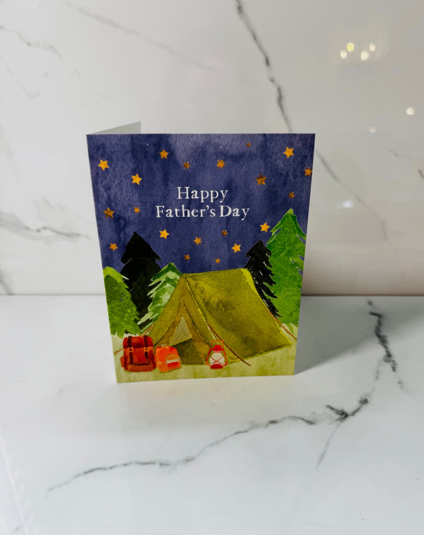 Father's Day Camping Card