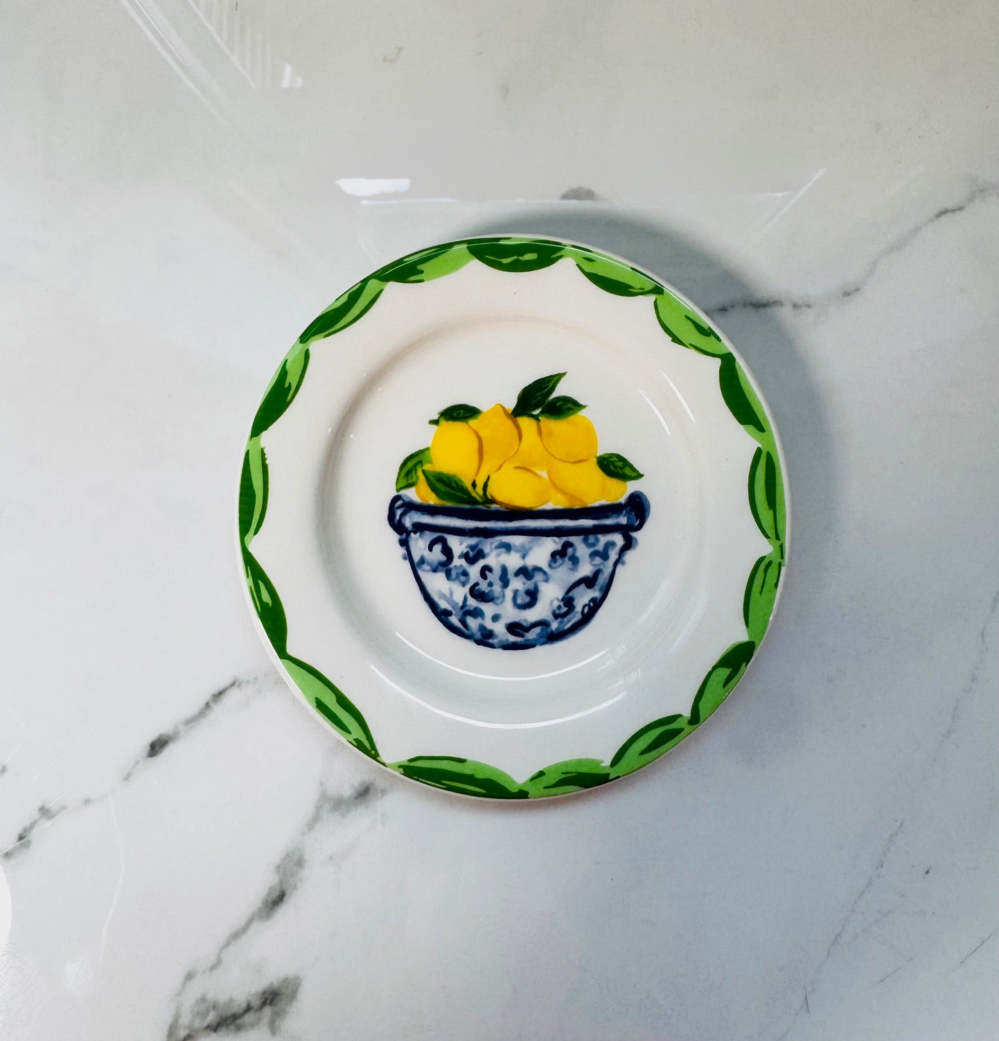 Lemon Bowl Tidbit Plate