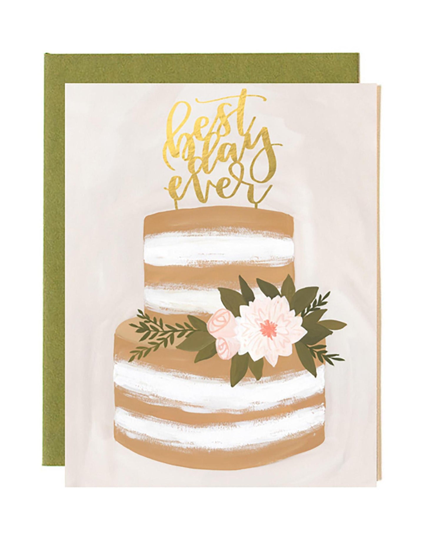 Best Day Ever Wedding Card