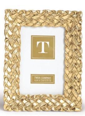 4x6 Gold Braid Frame