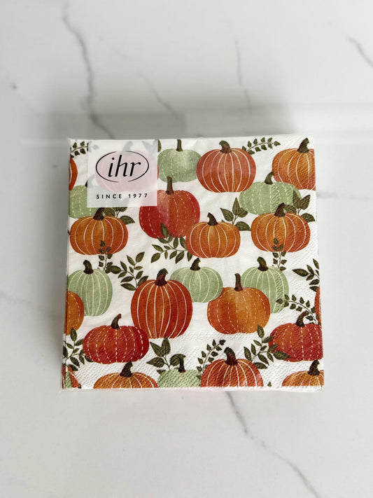 U Pick Pumpkin Cocktail Napkins