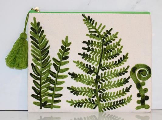 Fanciful Fern Pouch