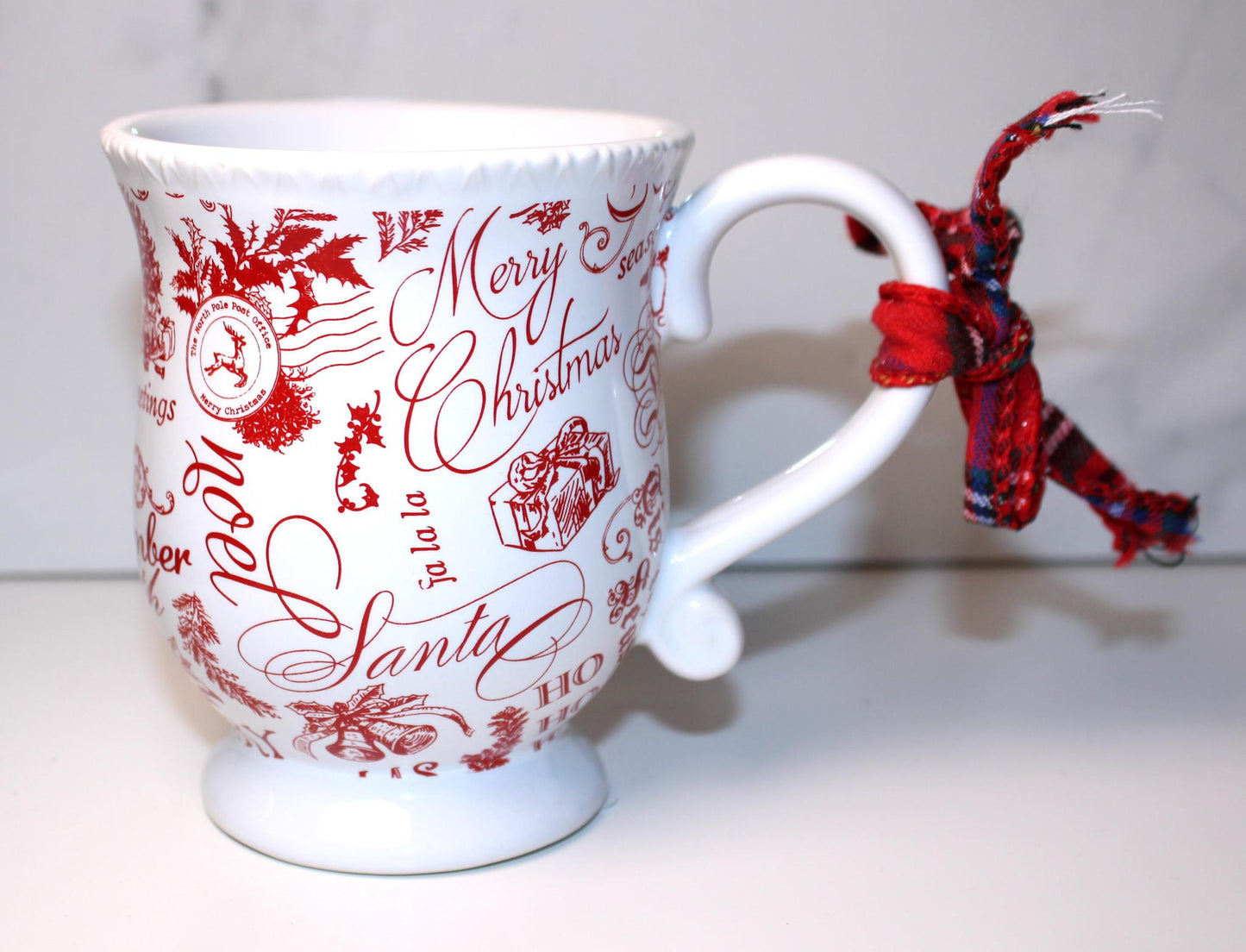 Christmas Word Print Mug