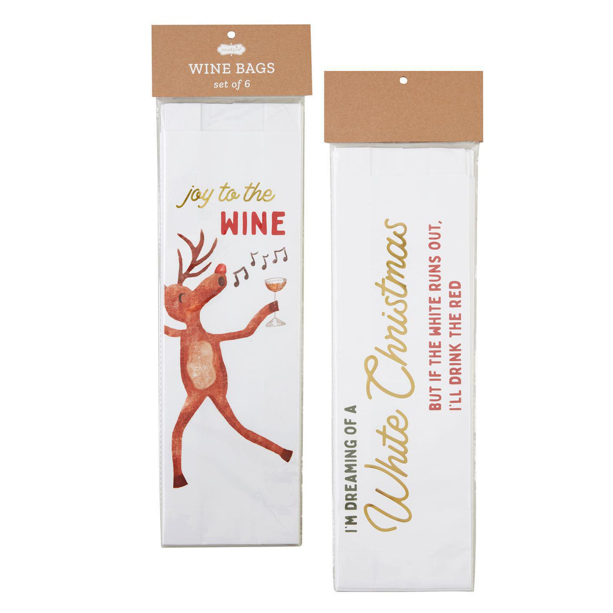 Wine Bags - Set of 6