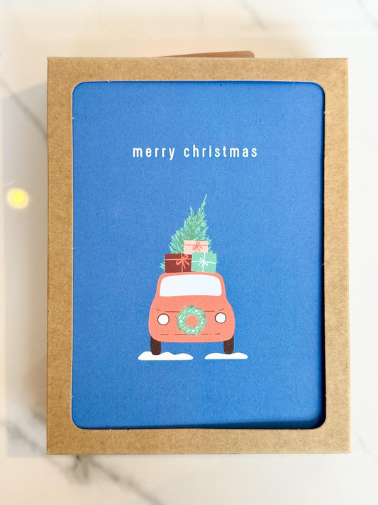 BOXED SET: Holiday Car Cards