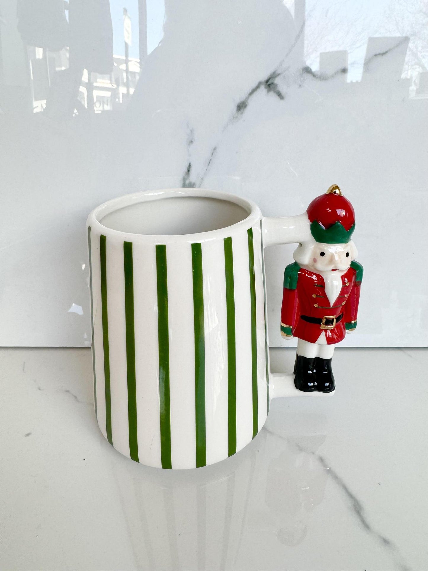 Mug with Nutcracker Handle