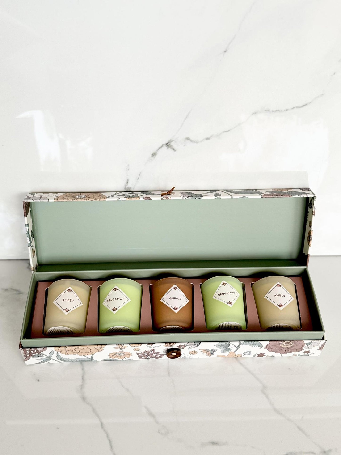 Nature's Walk Scented Candles Gift Box