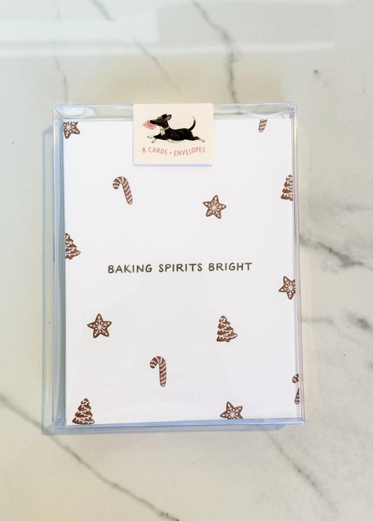 BOXED SET: Baking Spirits Bright Greeting Cards