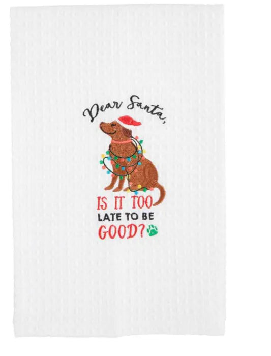 Too Late to Be Good Hand Towel