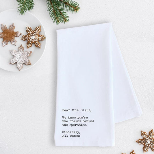 Dear Mrs. Claus Towel