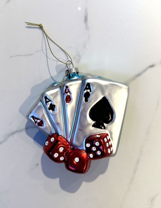 Hobbies Ornament -  Card Shark