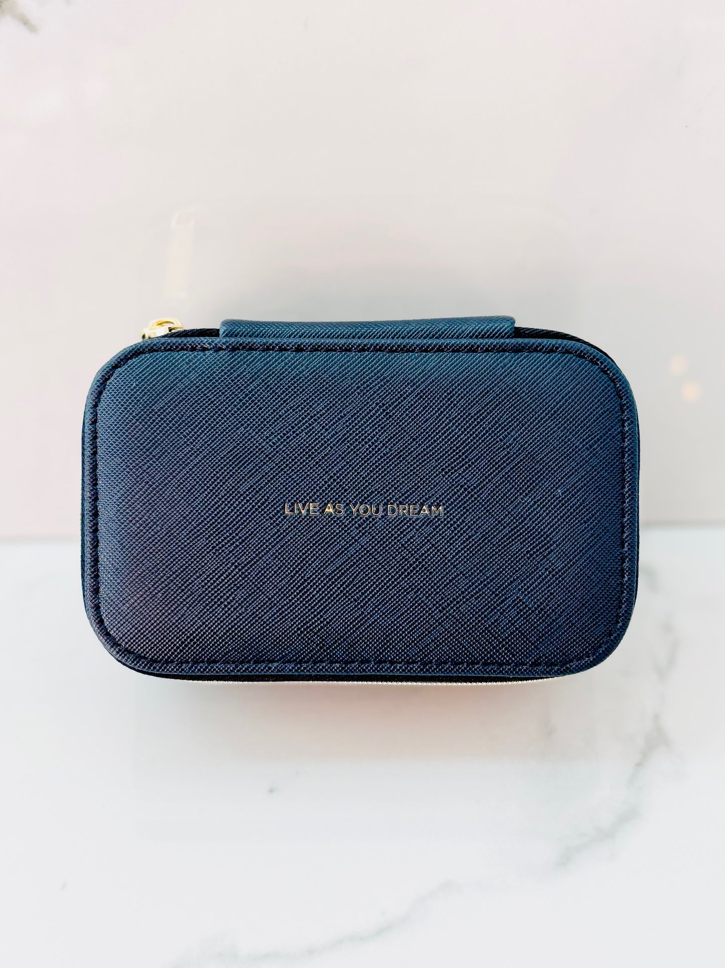 Mini Jewelry Box - Navy