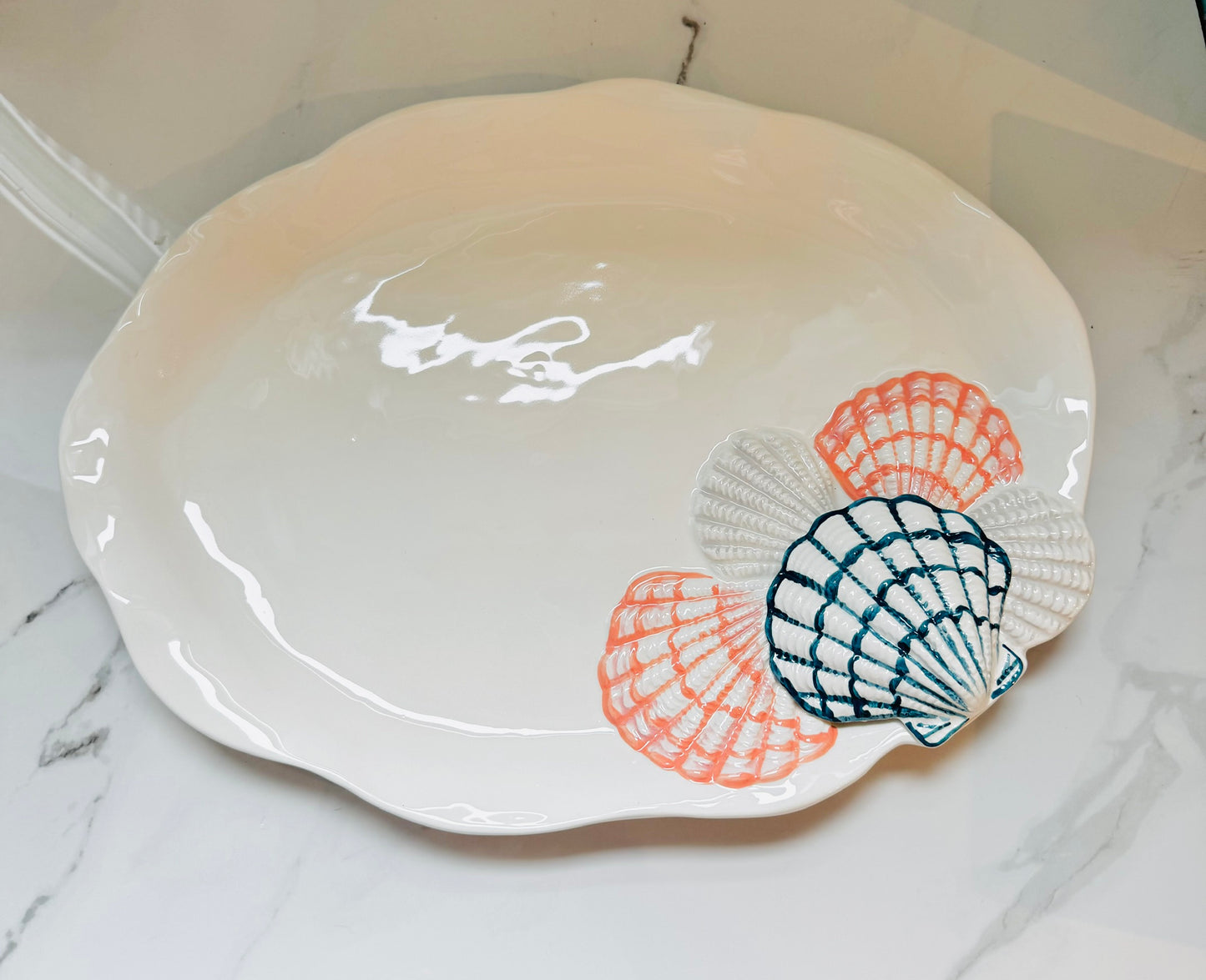 Layered Seashell Platter