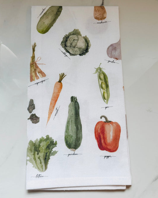Vegetables Hand Towel