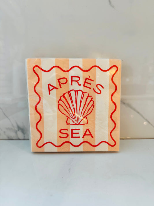 Apres Sea Cocktail Napkins