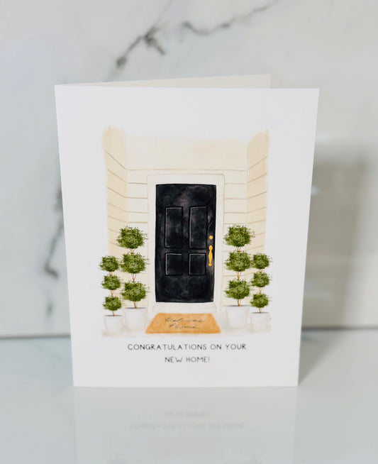Congratulations On Your New Home Card