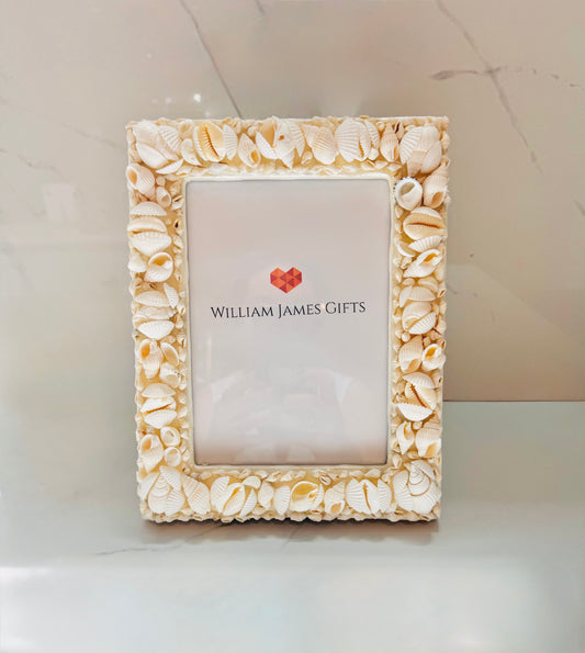 5x7 Shell Photo Frame