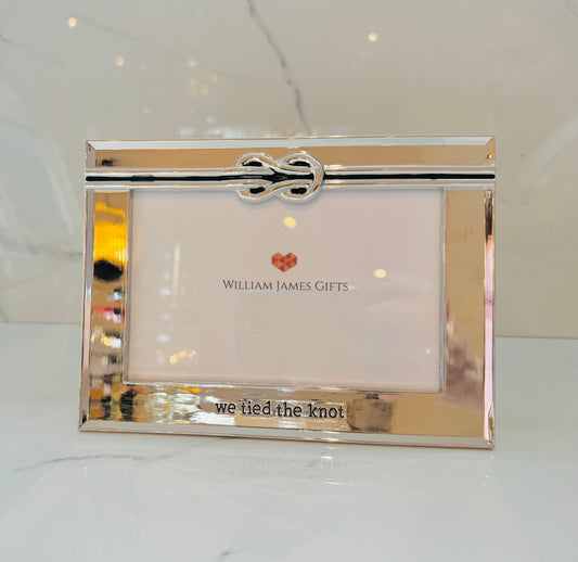 Tied the Knot Photo Frame