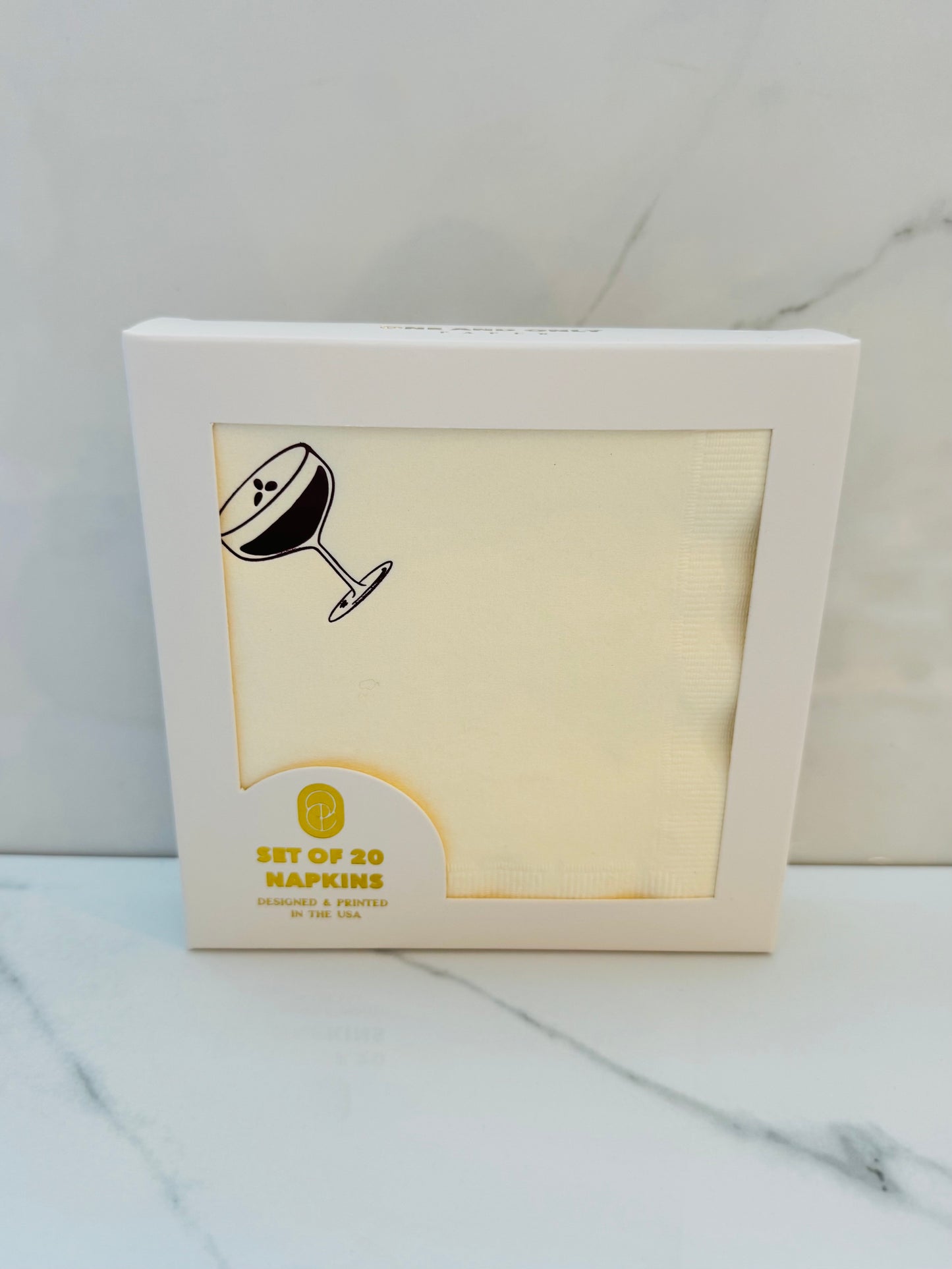 Espresso Martini Cocktail Napkins