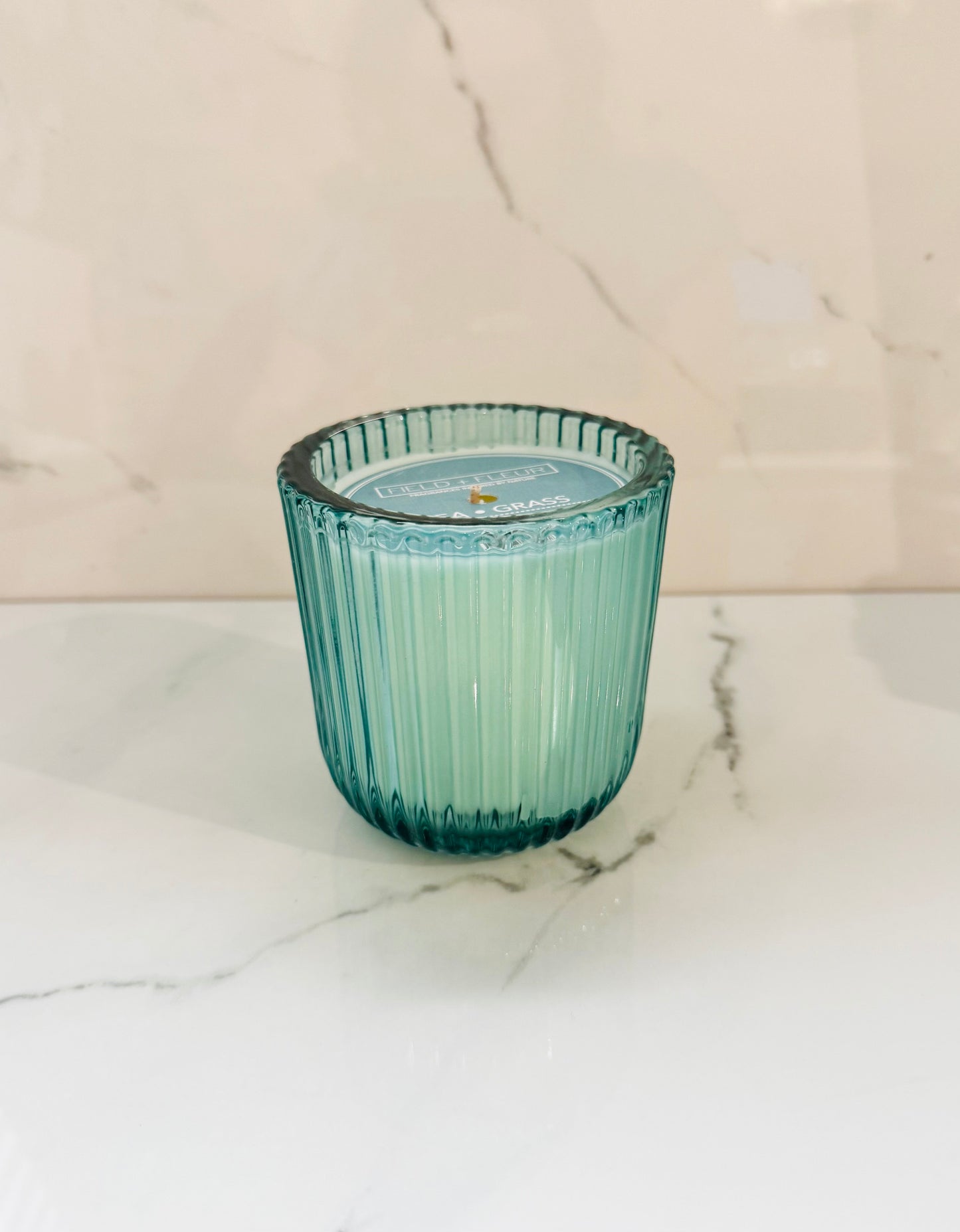 Sea Grass Glass Candle - 8 oz