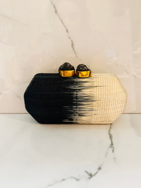 Black and White Clutch