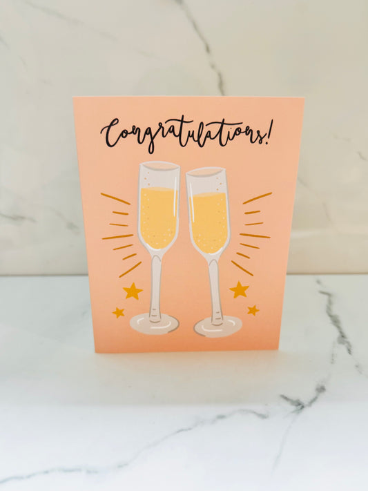 Cheers Congrats Card