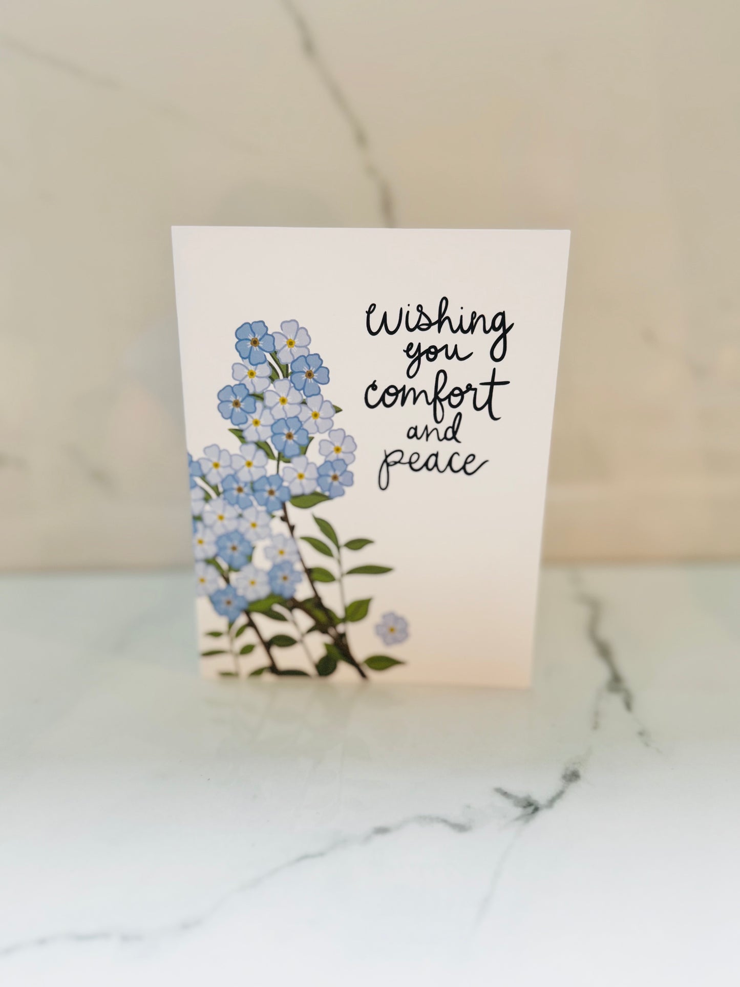 Comfort Peace Card