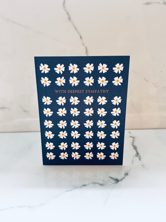 Sympathy Daisies Card
