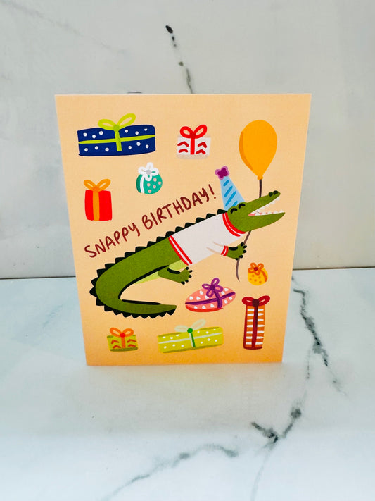 Snappy Birthday Card