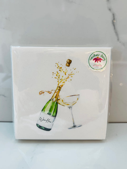 Champagne Cocktail Napkin