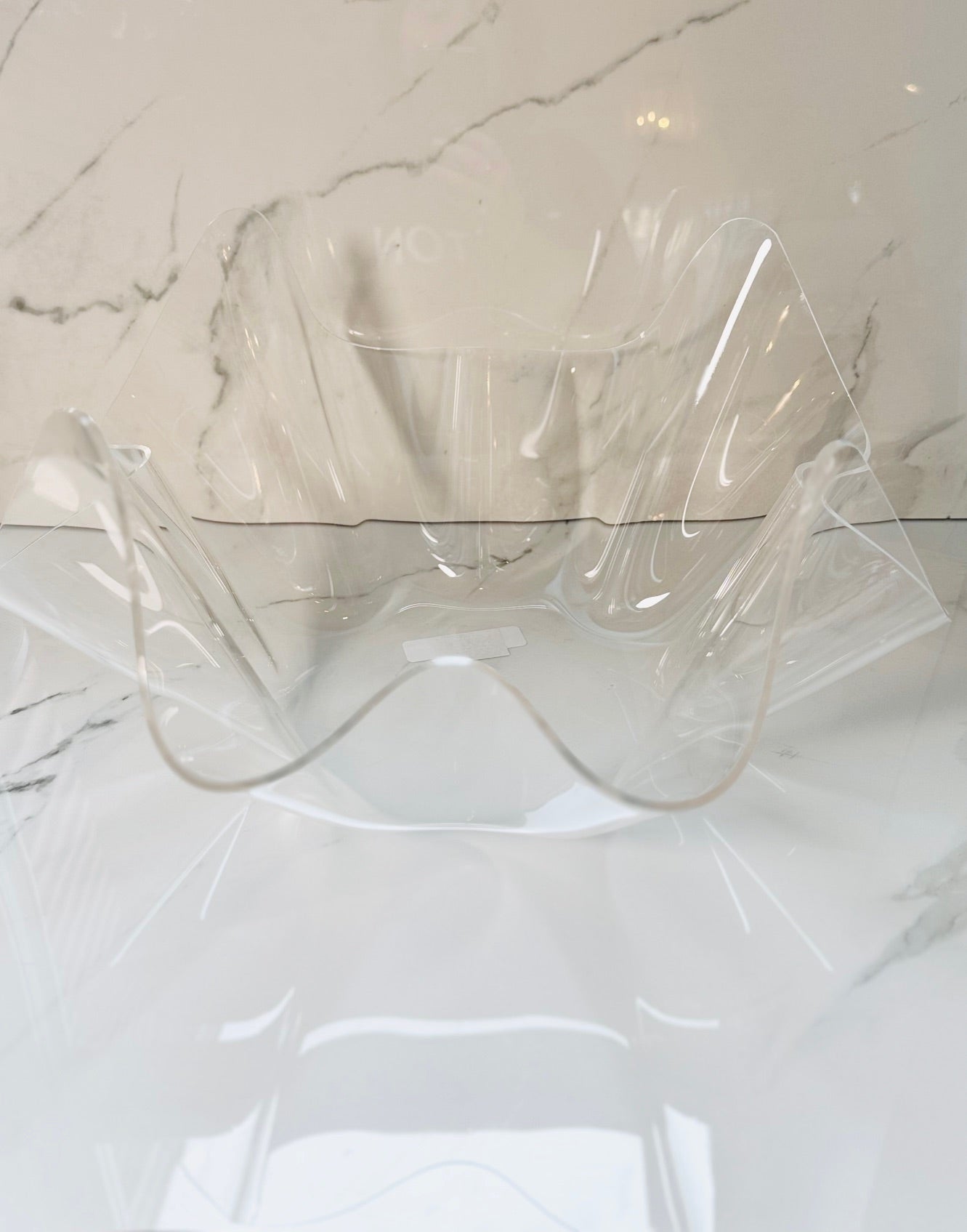Acrylic Ruffle Bowl Set