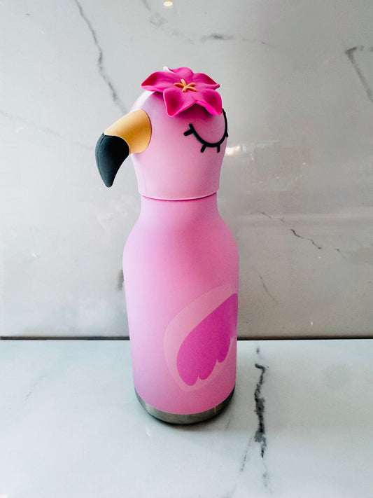 Bestie Water Bottle - Flamingo