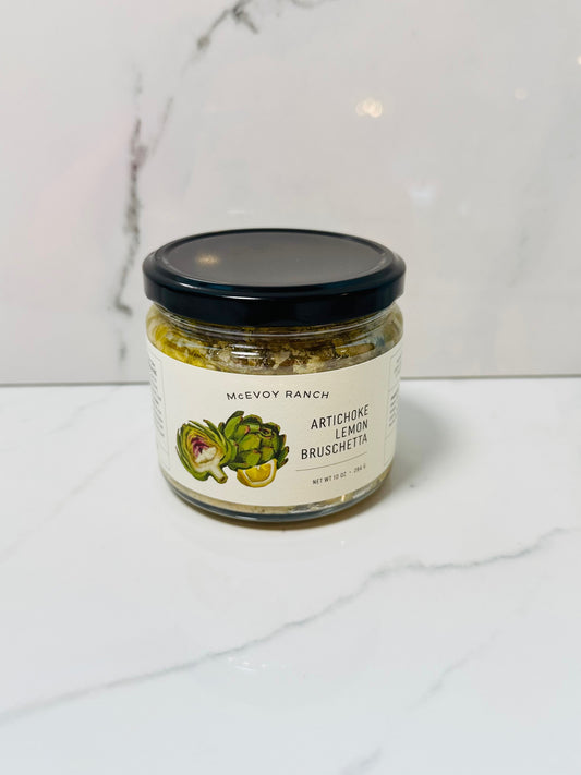 Artichoke Lemon Bruschetta