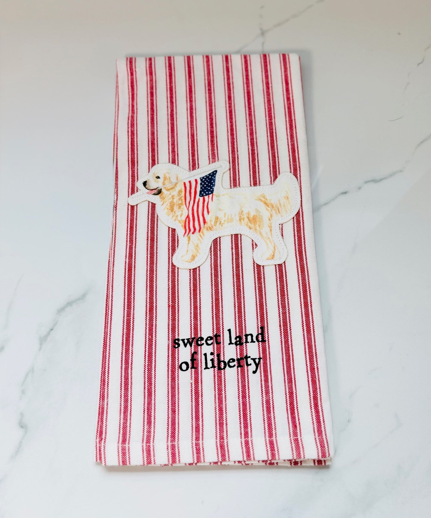 Dog Patch Americana Towel