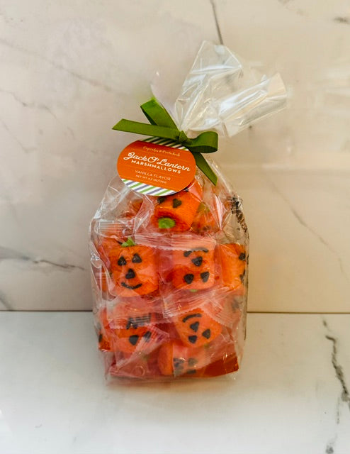 Jack-O-Lantern Vanilla Marshmallows